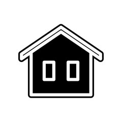 house icon. Element of Buildings for mobile concept and web apps icon. Glyph, flat icon for website design and development, app development