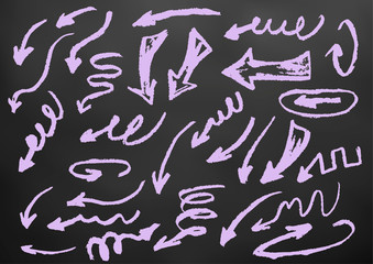 Cute childish drawing. Pastel chalk or pencil funny doodle style vector