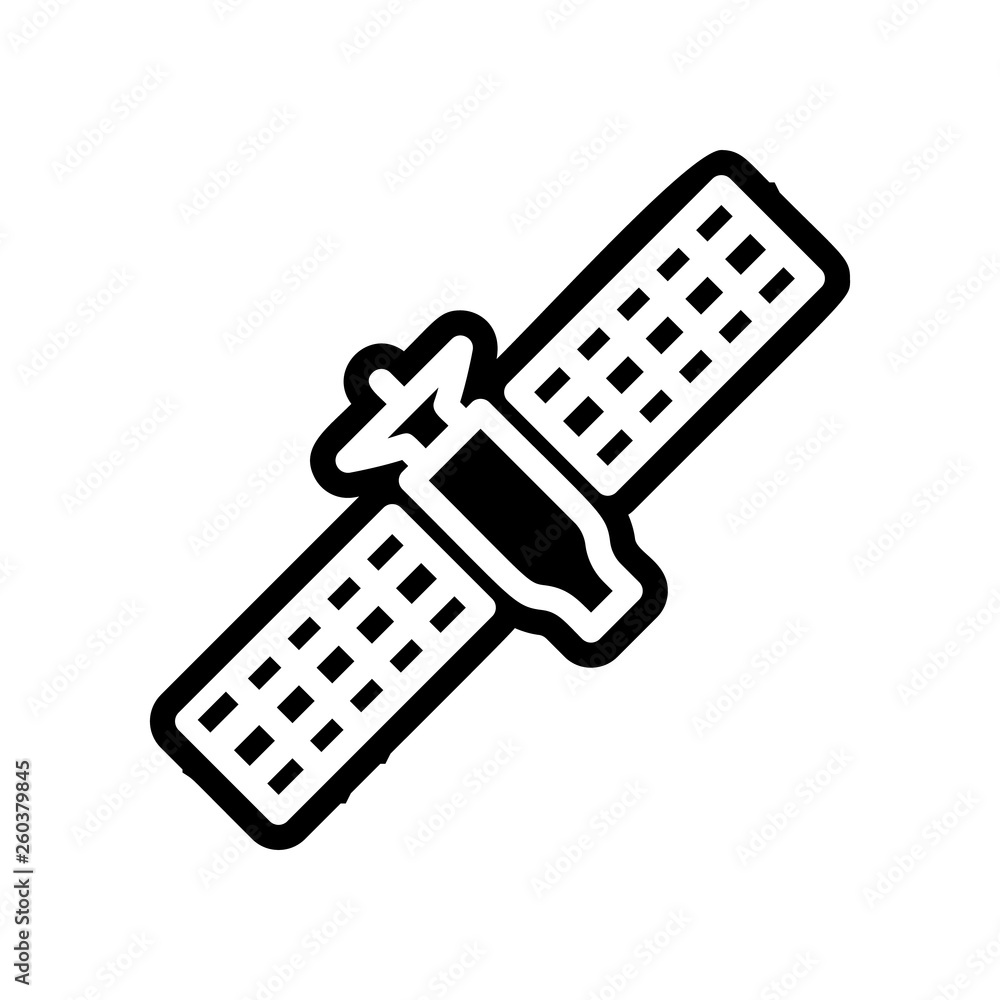 Poster satellite icon. element of science for mobile concept and web apps icon. glyph, flat icon for websit