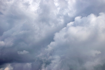 Fototapeta na wymiar Summer Sky with Dramatic Clouds