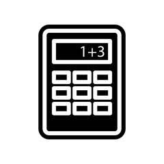 calculator icon. Element of Science for mobile concept and web apps icon. Glyph, flat icon for website design and development, app development