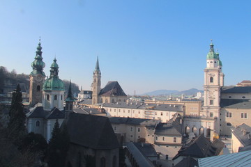 Fototapeta na wymiar Salzburg Stadtansicht
