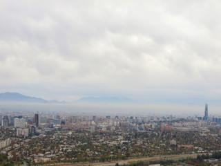 Santiago de Chile Stadtansicht