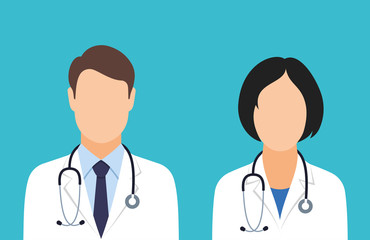 Fototapeta premium Doctor icon. Medical icons. Vector