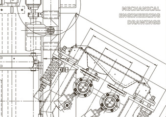 Machine-building industry. Instrument-making drawings. Computer aided design systems. Technical illustrations