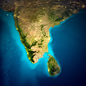 India space map