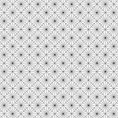 Seamless Art Deco radiating line square pattern background