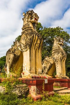 A Myint ruins old city village in Chaung-U township near Monywa