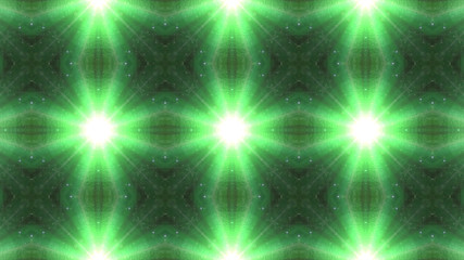 Designer abstract background with glowing individual shapes.