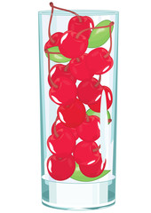 Cherries In a Glass