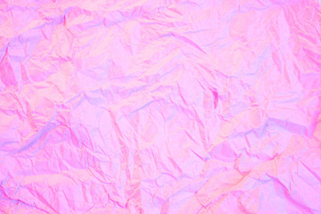 Pink neon blurred texture of paper, stylish background