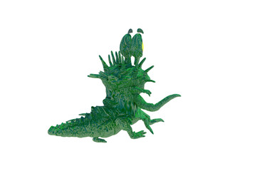 Obraz premium cartoon germs bacteria viruses on white background 3D render