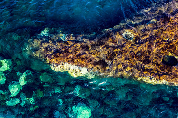 São Miguel - Ponta Delgada Azoren aus der Luft