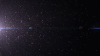 Real Lens Flare Shot in Studio over Black Background. Easy to add as Overlay or Screen Filter over Photos.