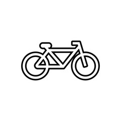 bycicle icon. Element of Sport for mobile concept and web apps icon. Outline, thin line icon for website design and development, app development