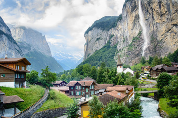 Naklejka premium Lauterbrunnen
