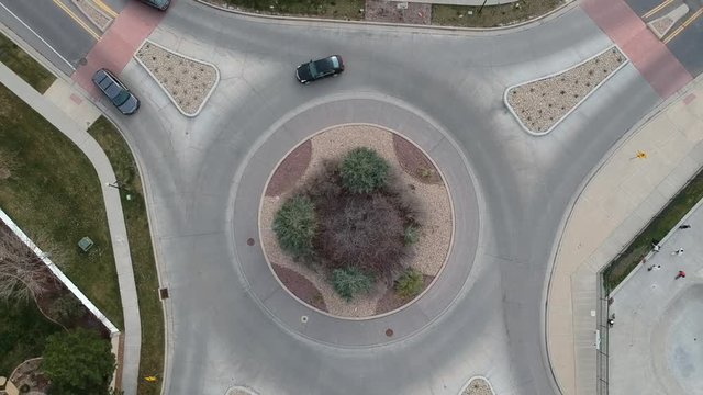Traffic Circle in Motion