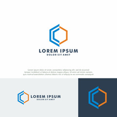Letter C logo template