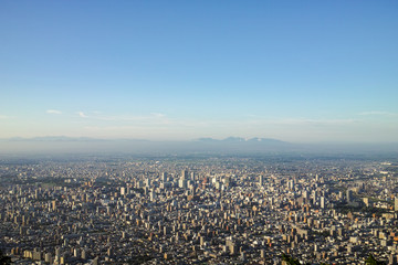 Cityscape of Sapporo, Japan