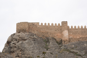 Panoramic of Clavijo Castle, Spain