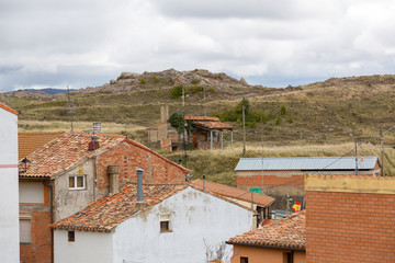 Panoramic of Clavijo Castle, Spain