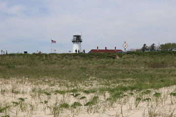 Fototapeta na wymiar Landscape with Lighthouse