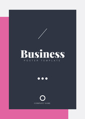 Corporate brochure and poster template