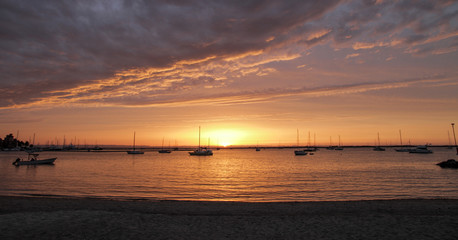 atardecer en la paz, bcs