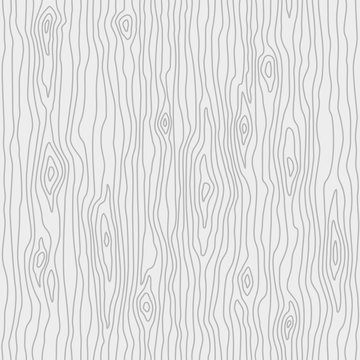 Abstract tree texture in linear style. Wood white background. Flat vector illustration 