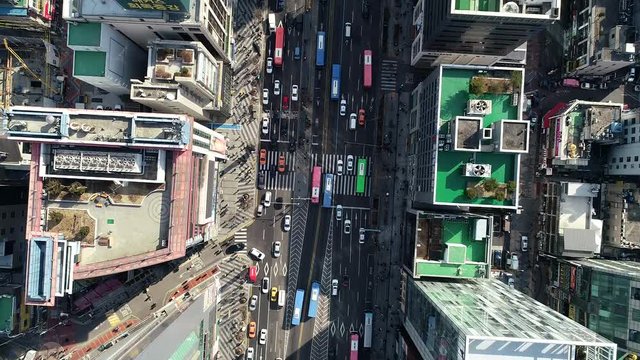 강남역 부근 드론 촬영