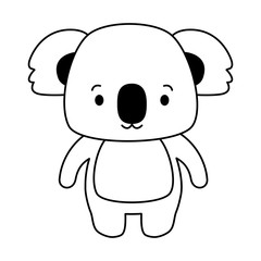 Obraz premium cute animal cartoon