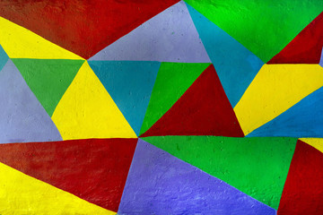 Multi-colored wall, different colors, background