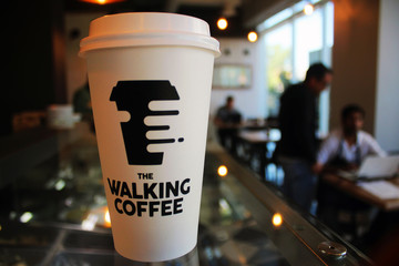 The walking coffee