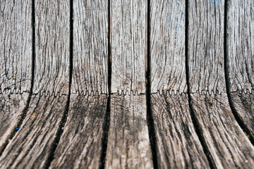 Obraz premium Textur altes Holz einer Bank