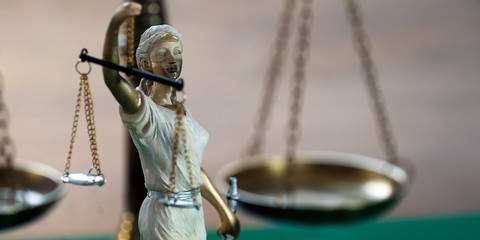 Law and Justice concept.