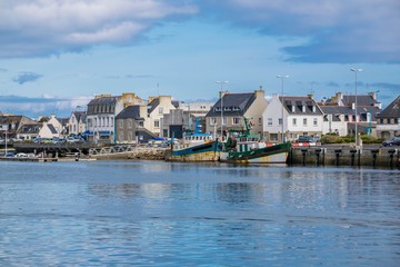 Guilvinec, le port et ses chalutiers, Finist&egrave;re, Bretagne, France.