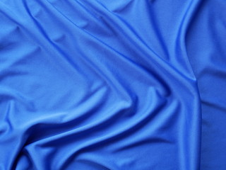 blue silk fabric background