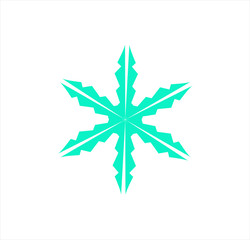vector logo of snow