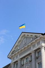 The symbolism of the European state of Ukraine The state flag and emblem of the country
