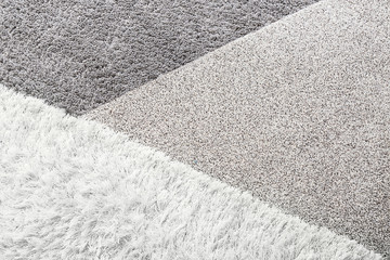 Texture of different carpets