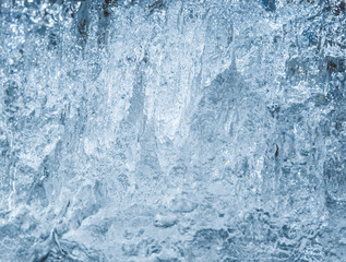 the abstract background of ice structure