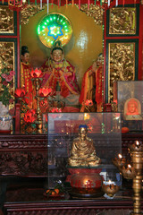 Fototapeta premium in the Ha Chuong Hoi Quan temple (Saigon - Vietnam)