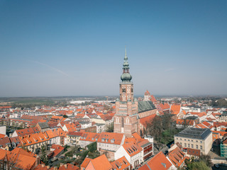 Obraz premium Luftaufnahme Greifswald