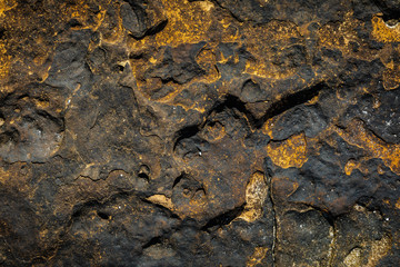 pattern and details on the surface of stone beautiful natural