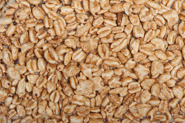 Aerial wheat grains