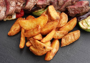 Baked potato tasty lunch