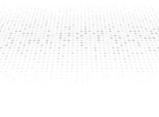 Modern design gray dots halftone pattern decoration on white background. illustration vector eps10