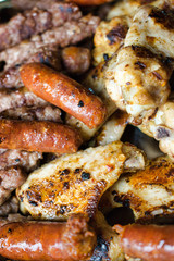 mixed meat barbecue 