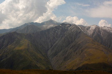 panoramic view of the mountains