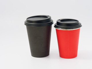 container for fast food. paper drink stand